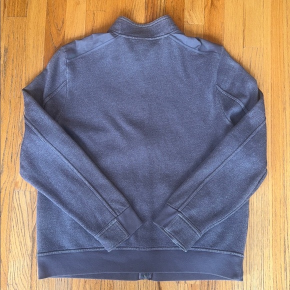 Marc Anthony Gray Zip-Up Sweater - Picture 4 of 7